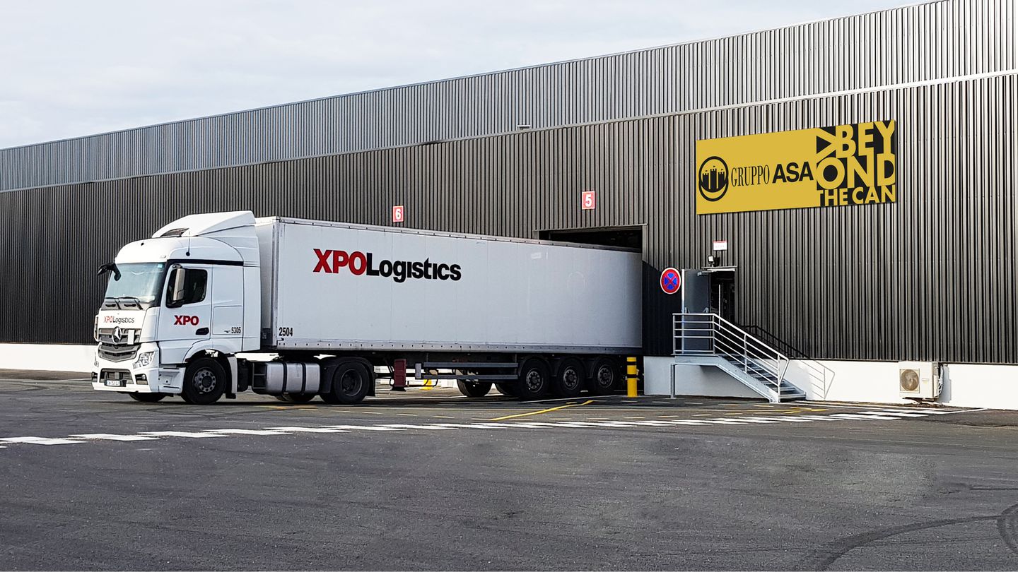 XPO truck at an ASA site