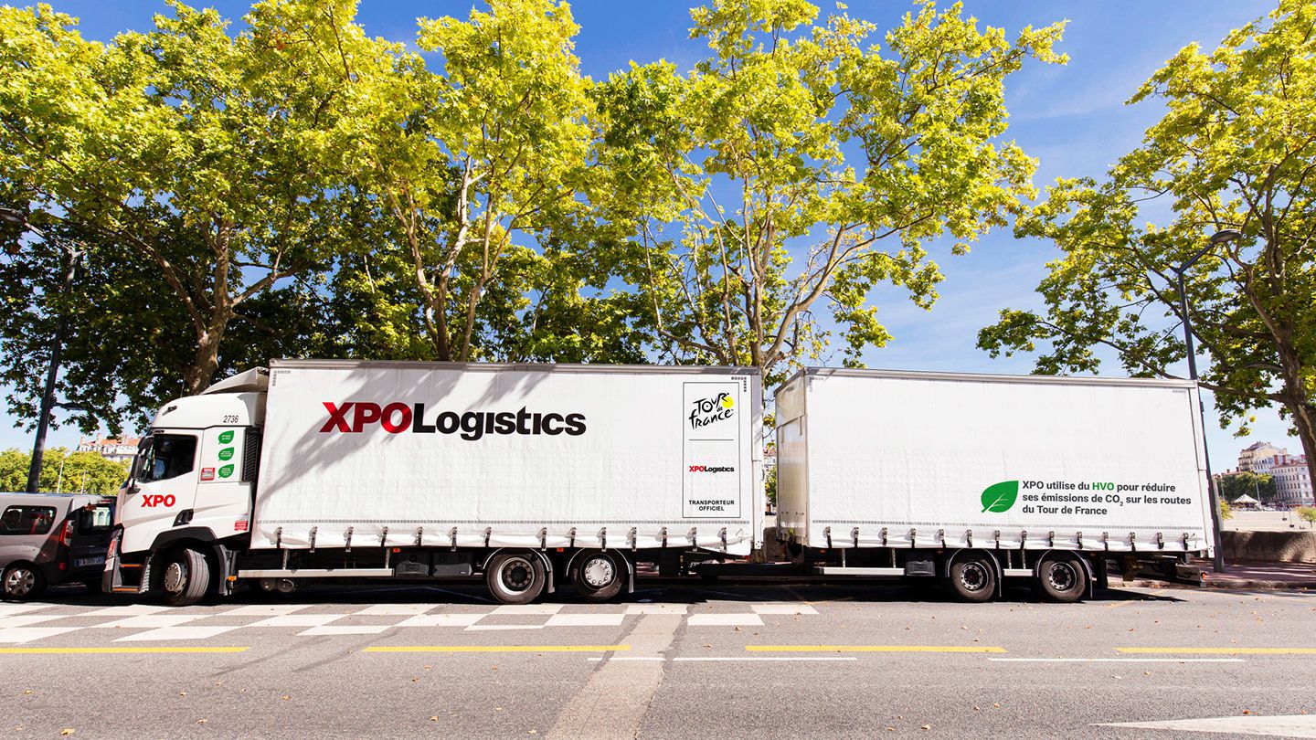 XPO HVO truck
